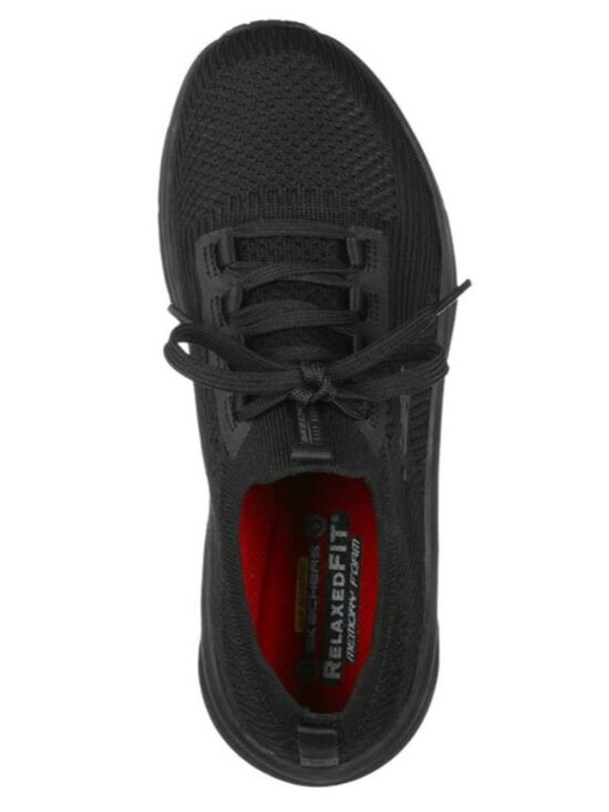 NWB Sketchers Footwear Sneaker D'Lux Walker SR Ozema Black Size US 5.5 $95 [jb] - Picture 2 of 16